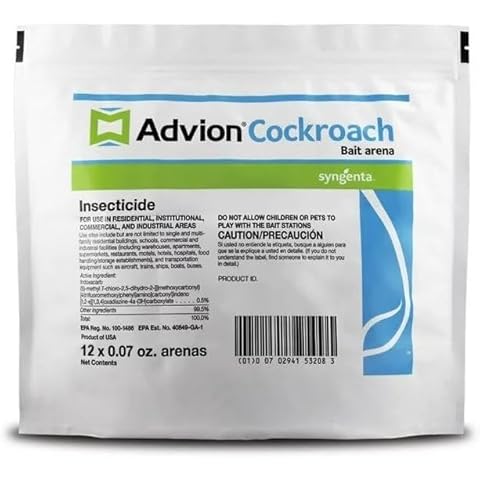(Case of 10) Syngenta Advion - Advion Cockroach Bait Station, 12 Count Cover