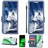 Kinetijy Custodia Comaptibile per Corn G60 Case Custodia Cover Supporto Premium in PU[con Pellicola Protettiva HD con durezza 9H] [Blocco RFID][Effetto Luminoso Scuro] LPT-Lang