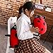 pangcangshu Cute Plush Toy Soft Ladybug Ladybird Insect Hold Doll Pillow Cushion Novelty Children Birthday Gift (Red, 30cm/11inch)