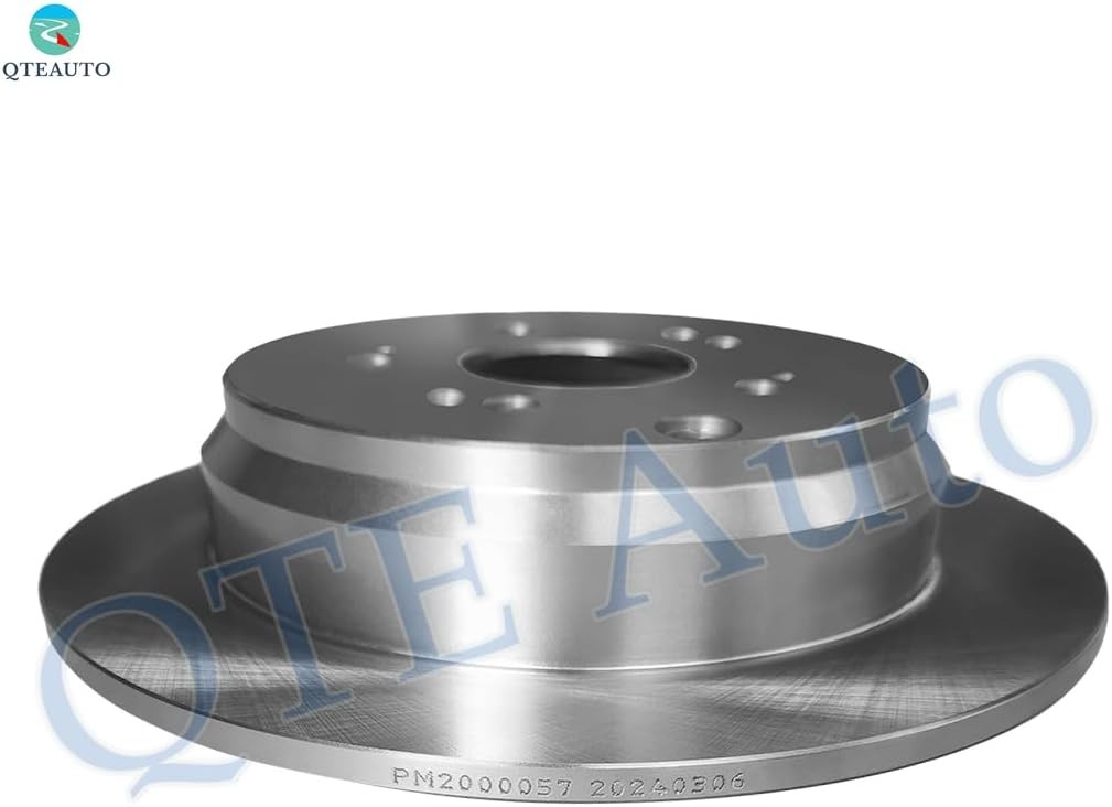 PM Auto Set of 4 Front 296mm-Rear 305mm Brake Disc Rotors Replacement For 2007-2011 2014-2016 Honda CR-V
