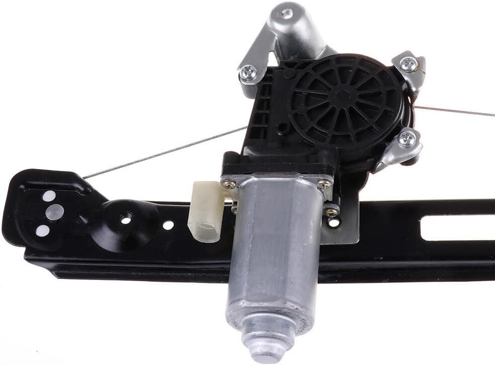 FINDAUTO 741-584 Window Regulator fit for 2000 2001 2002 2003 2004 2005 2006 2007 for Ford for Focus Window Regulator Assembly and Motor,Rear Left and Rear Right Side