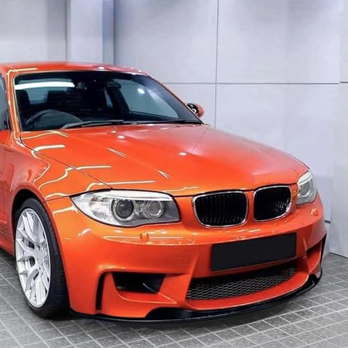 Lame De Pare-Chocs Avant BMW Série 1 E81 E87 E82 E88 Spoiler Noir Brillant - 4