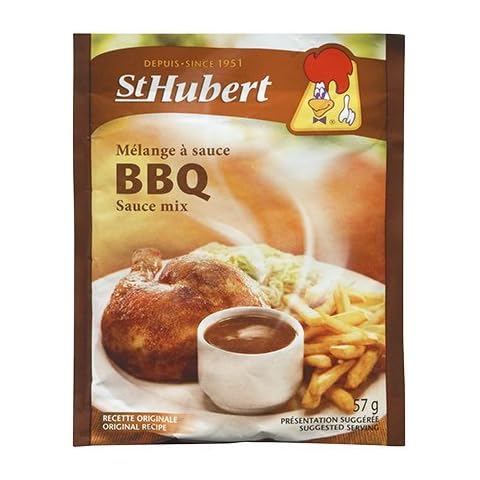 St Hubert BBQ Sauce Mix 57g 3 packs {Imported from Canada} Cover