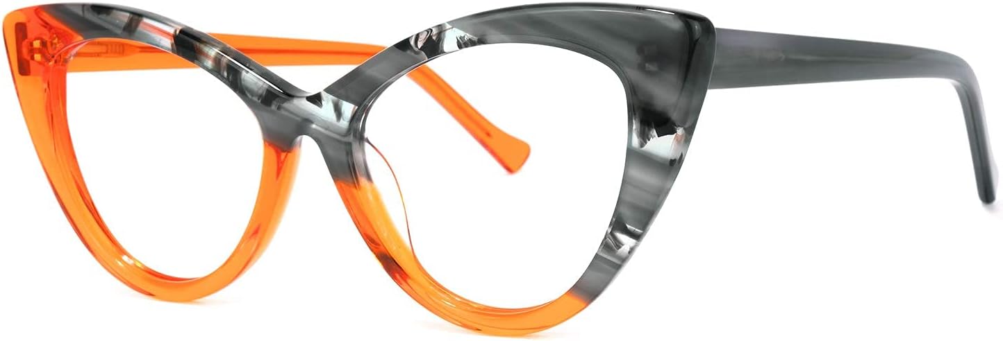Zeelool Trendy Cat Eye Blue Light Blocking Glasses for Women UV400 Protection Eyewear Maxine WA454518