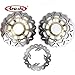 Arashi Disco Dischi Freno Anteriore Posteriore Rotore per H-o-n-d-a CBR600RR 2003 - 2015 Accessori di ricambio per moto CBR 600 RR CBR600 600RR 2010 2011 2012 2013 2014 Oro CBR1000RR 04-05
