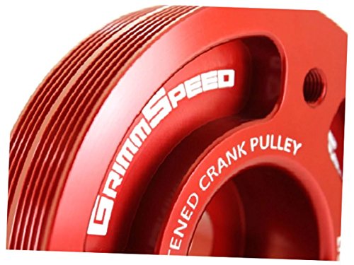 Grimmspeed 095015Bk Light Weight Crank Pulley-Black #TOP1