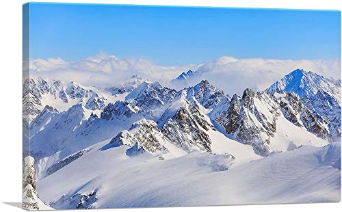 Swiss Alps Canvas Wall Art