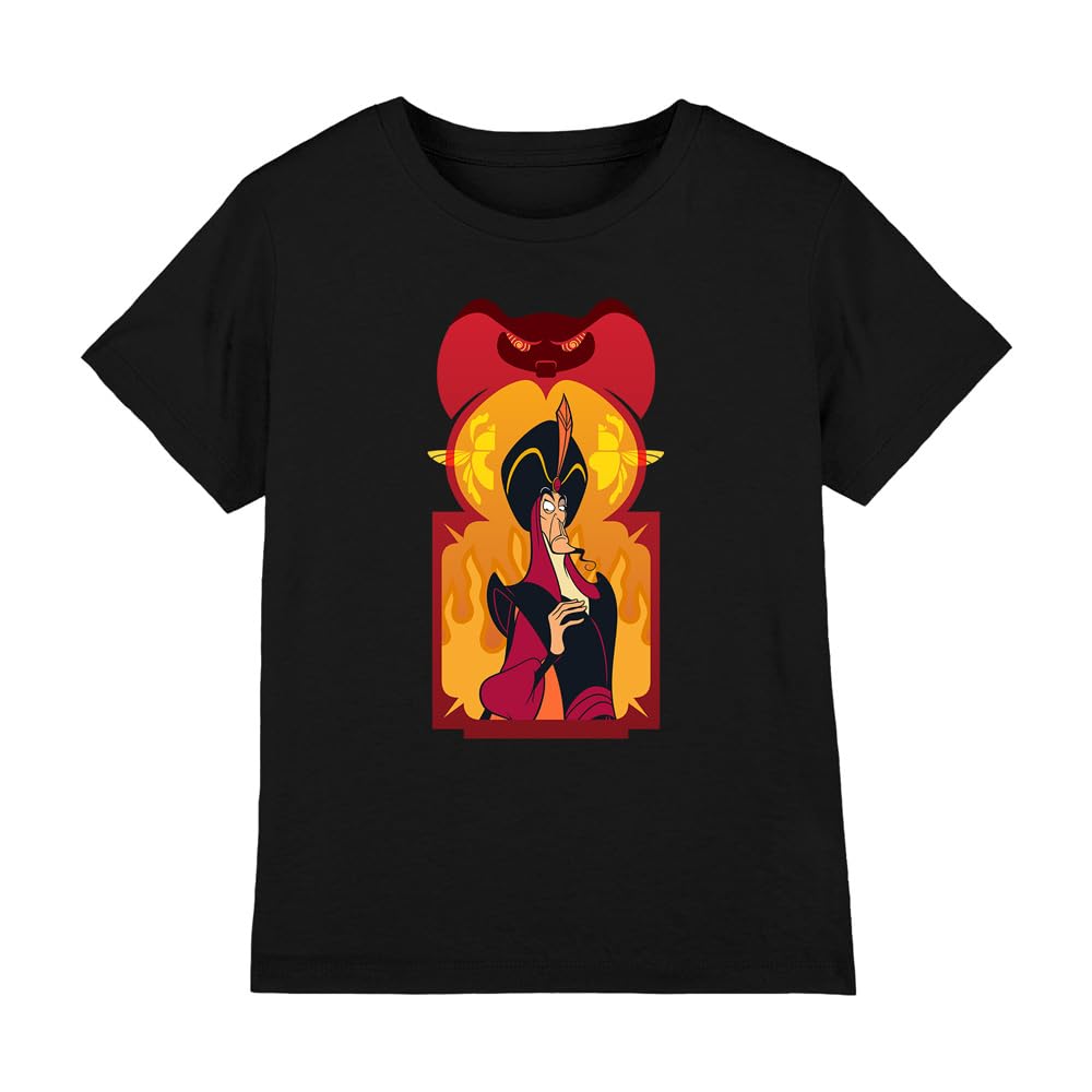 Aladdin Kids T-Shirt Black 12-13 Years