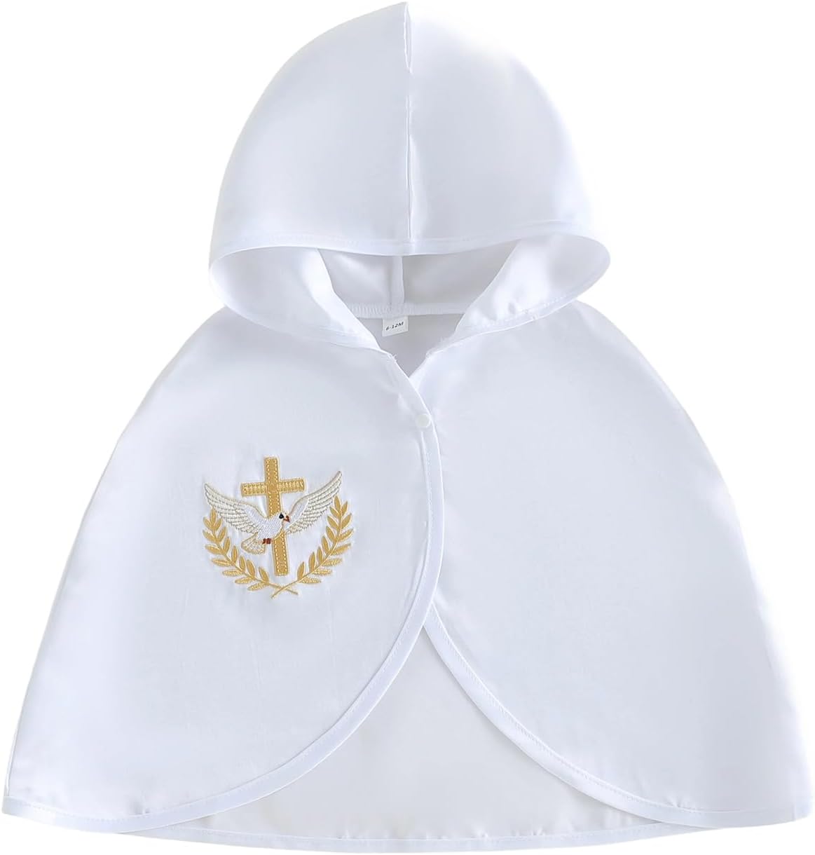 Newborn Baby Boy Girl Baptism Outfits Embroidered Baptism Cape Cross Dove Cape Infant Christening Outfit