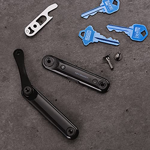 KeySmart AirKey - Ultra Lightweight Aluminum Keys (3 Pack, SC1, Black/Blue/Red) - Thumbnail 4