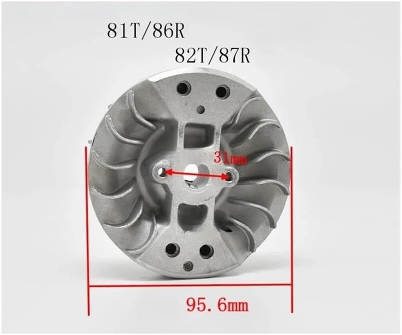 Fit for HS81T 8682T 87R Accessories Magnetic Flywheel