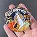Beagle Halloween Button, Handmade Holiday Dog Pin, Cartoon Pet Portrait Gift, Handmade Halloween Dog Accessories, 2.25 or 3.5