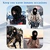 3 in 1 Beanie Hat for Women,3 in 1 Beanie Hat with Scarf and Mask, Winter Warm Knitted Ski Scarf and Mask Set #4