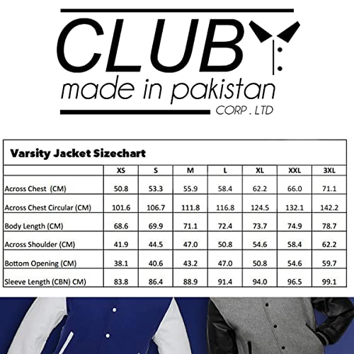 Club Corp Mens Premium College Baseball Varsity Jacket High School Letterman Bomber | Wool Body With Cow Hide Leather Sleeves (M, Black/Yellow) #TOP7