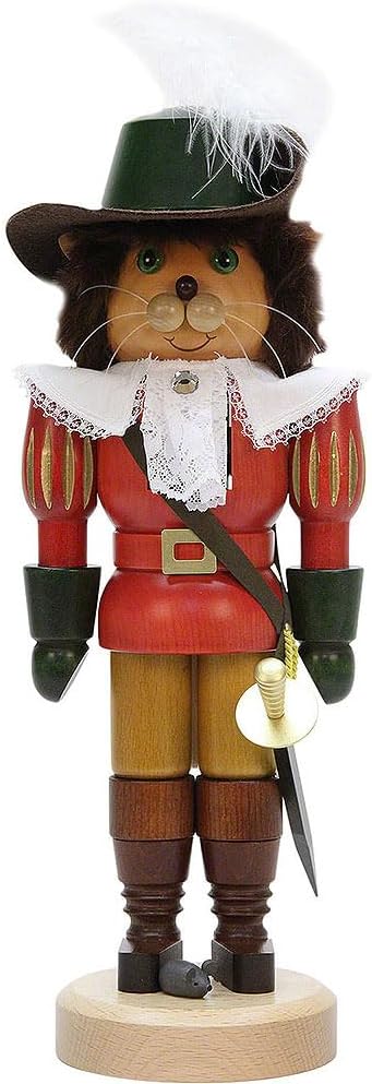German Christmas Nutcracker Puss in Boots - 37,0cm / 14.6inch - Christian Ulbricht