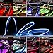 Ambient Lighting Car - Sound Activated 7-Color LED Rope Lights | Flexible Voice-Control Strip for Dashboard, Room, Stage, Eaves, Monitor, and Home Atmosphere Decoration Tools & Improvement