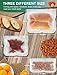 Reusable Sandwich Bags - 8 Pack Leakproof Reusable Snack Bags (2 Gallon, 4 Sandwich, 2 Snack) EXTRA THICK BPA FREE Reusable Ziplock Lunch Bags for Food, Fruits, Washable and Reusable Storage Bags