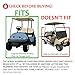 Hardcore Parts 6” Heavy Duty Double A-Arm Suspension Lift Kit for Club Car PRECEDENT Golf Cart (2004+) with 10