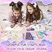 QIYVLOS 2 Pack DIY Journal Kit for Girls, Journaling Diary Toys for ages 8-13, Arts and Crafts Birthday Stationary Set Gifts for Teen Girls Ages 8 9 10 11 12 13 14 Year Old