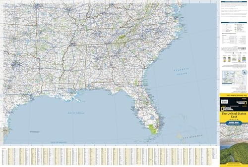 United States: East Map (National Geographic Guide Map) - Image 4