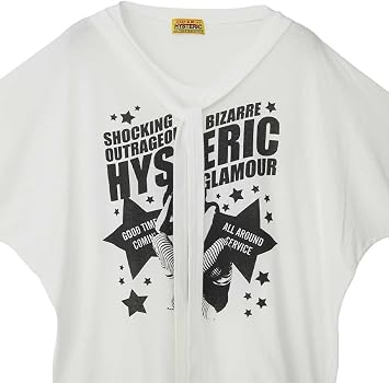 Amazon | [HYSTERIC GLAMOUR] ヒステリックグラマー 01261CT01 HG GOOD