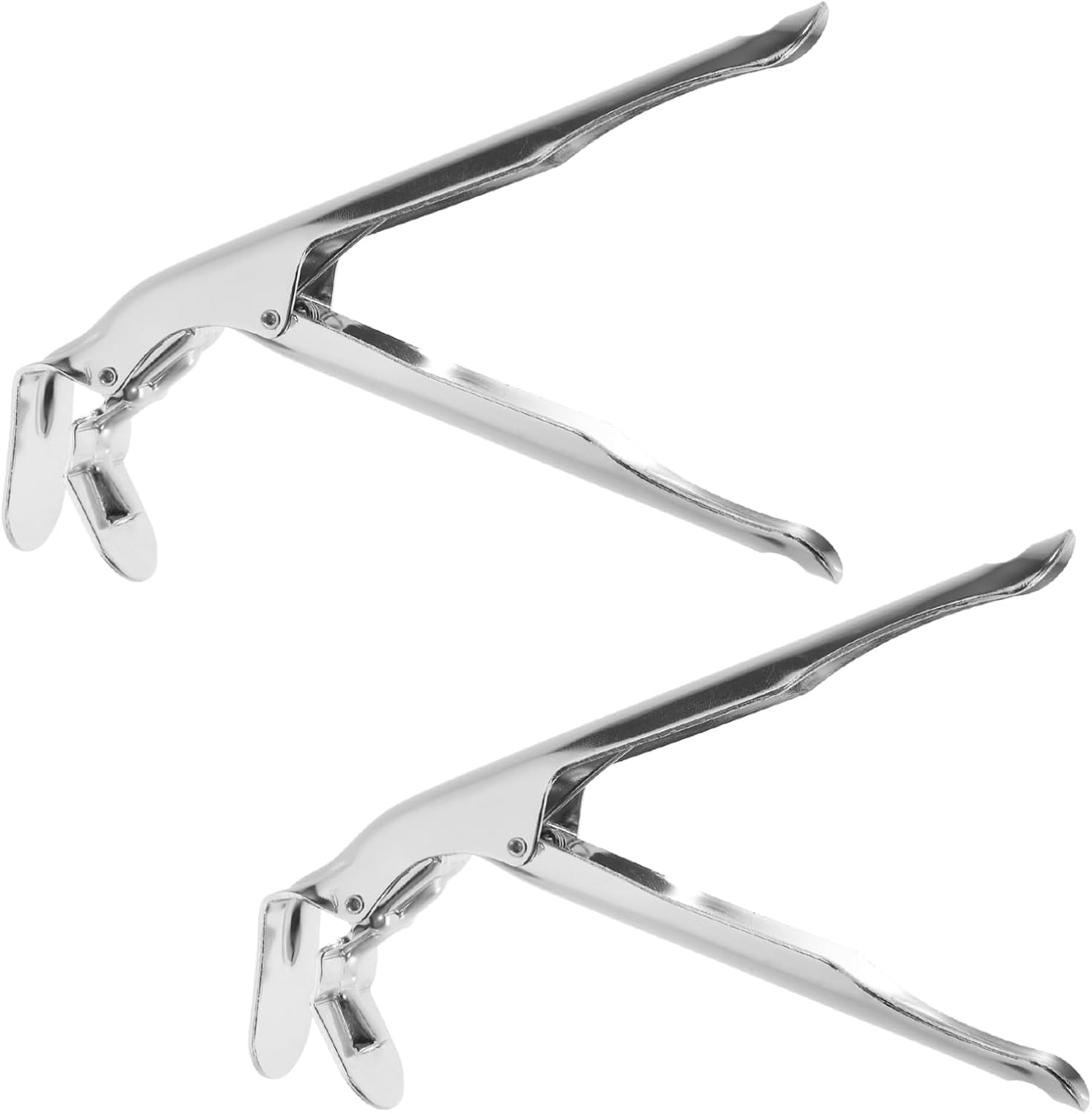 SHOWERORO 2 Pcs Iron Grill Grate Lifter Gripper for Outdoor Hiking
