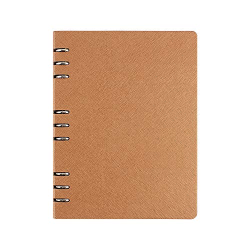 B5 - Carpeta con anillas redondas para cuadernos de piel Cover