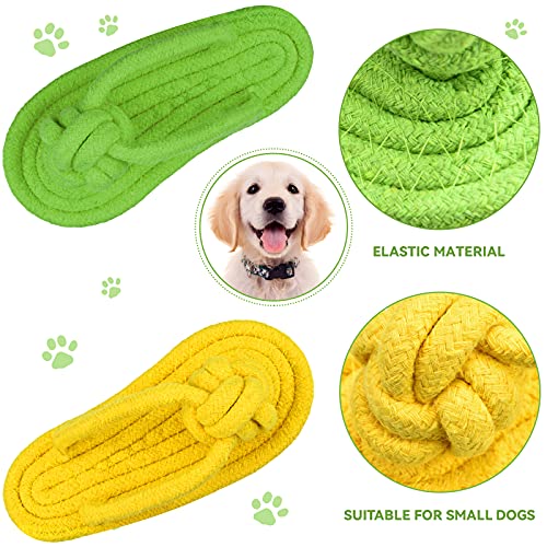 4 Pieces Dog Shoe Chew Toys Puppy Chew Shoe Dog Chew Toy Sandal Durable Dog Squeaky Mini Sneakers Shoes Decoy Sandal Squeaky Chews Plush Shoes Toys For Dogs #TOP2