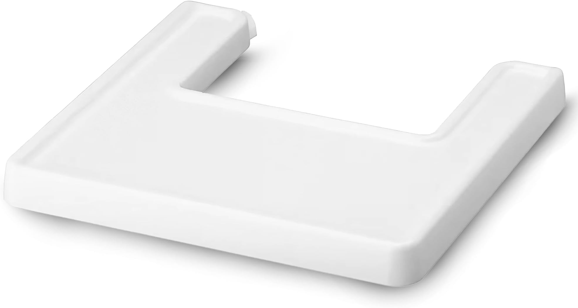 ANTILOP White High Chair Tray for Baby Finger Foods Placemat, Silicone Mat, Dishwasher Safe for Toddler and Babies