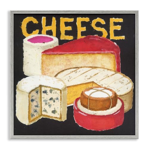 'Assorted Cheese Wheels'| Framed Giclee Art