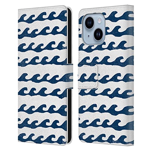 Étui portefeuille iPhone 14 Plus housse protection cuir