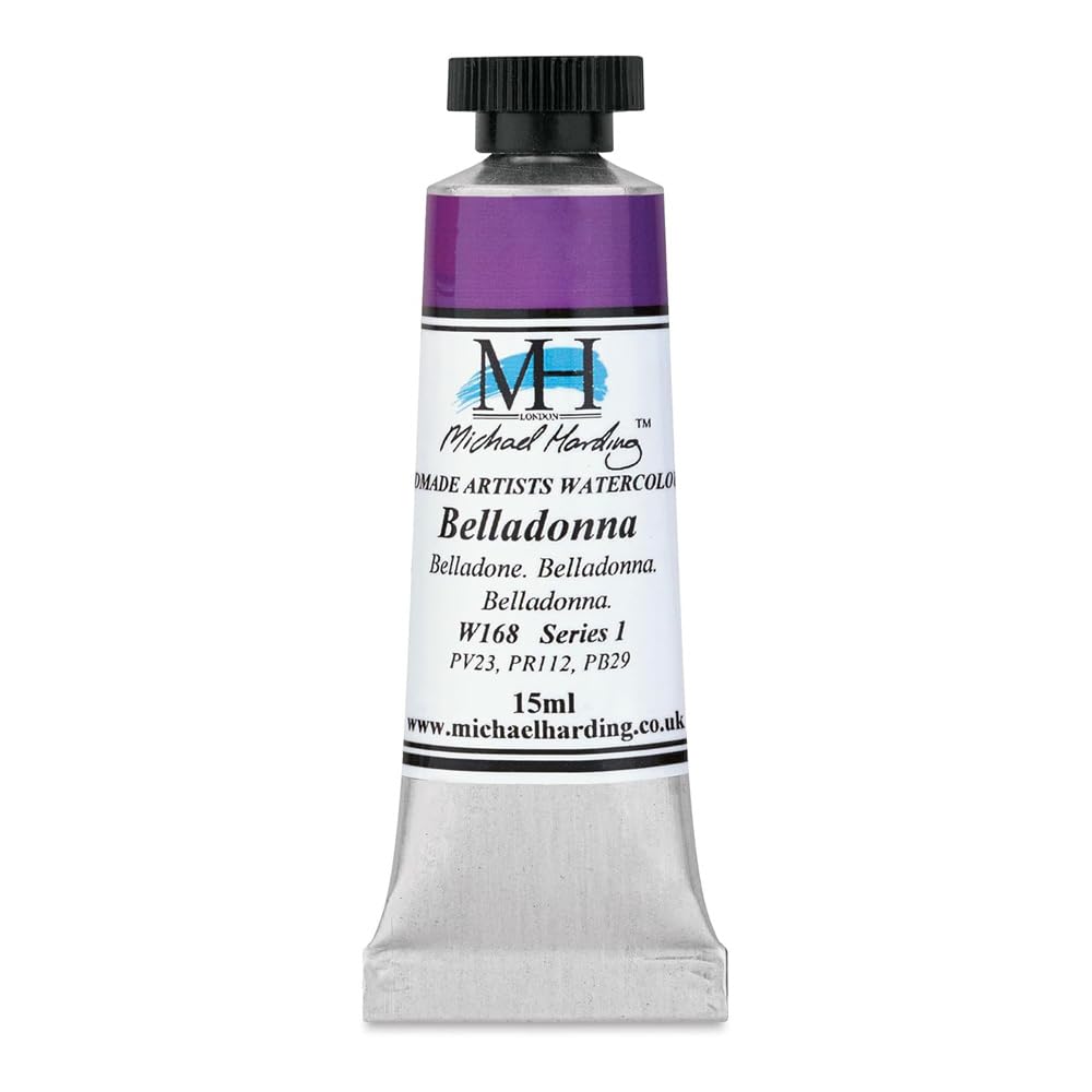 Michael Harding Professional Watercolors - 15ml Tubes (Belladonna)