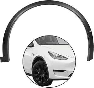 Rear Black Fender Flare Molding Trim Wheel Arch Left Right Fits 2016 - View #3