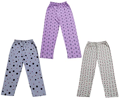 Image of KAYU Kid's Boy's and Girl's Printed Cotton Regular Fit /Track Pant |Pyjama [Pack of 3]
