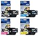 Brother LC-75 HY Ink Cartridge Color set BK/C/M/Y 4-Pack in Retail Packing