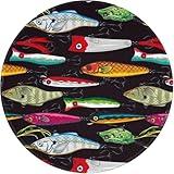 マウスパッド 鯉幟 魚柄 ゲーミングマウスパッド 小型 円型 おしゃれ かわいい 装飾 パーソナライズ デスクマット 滑り止め Pc ノートパソコン オフィス用