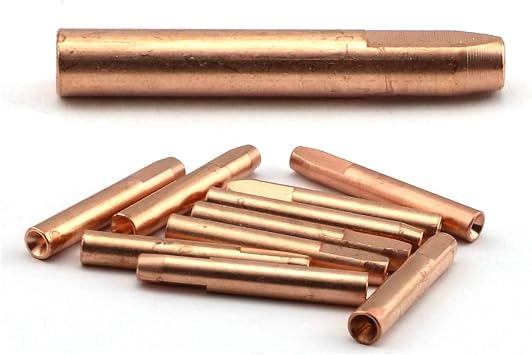WeldingCity 10-pk الاتصال تلميح 1588 0.030 "المستهلكات البيضاوي لبرنارد Q و S MIG بندقية لحام