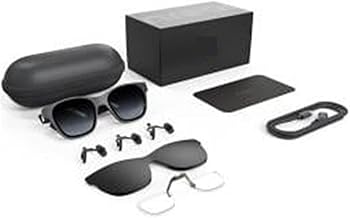 AR Glasses, Smart Glasses 201" Micro-OLED Virtual Theater (Color : Android Version)