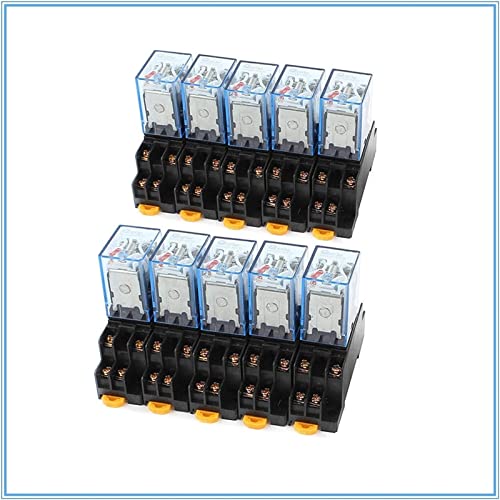 Relais MY4NJ DC12V pour rénovation de tableau électrique et automatisme rail DIN