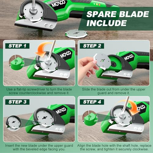 Cardboard Cutter, Rechargeable Cordless Electric Scissors - image 8