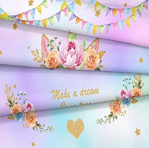 Unicorn Bedding Set Girls Purple Unicorn Comforter Set King Size 100% Soft Microfiber Pink And Purple Cartoon Unicorn Comforter Set With 1 Cushion Cover #TOP5