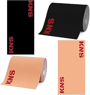 KNS Extra Wide Kinesiology Tape | Waterproof & Latex-Free | 4" Continuous Roll Athletic Tape for Muscle & Joint Support | Elastic Therapeutic Tape for Injury Recovery & Pain Relief | 4 inch x 16 feet