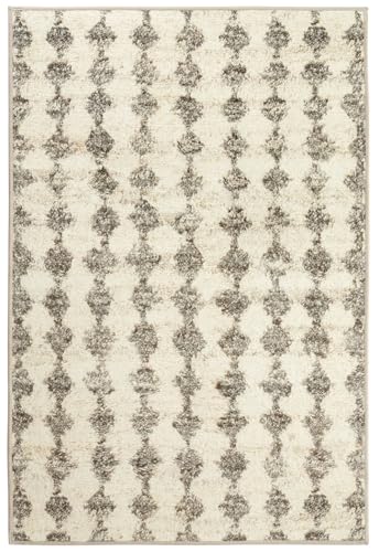 Dash & Albert Izzy Grey Machine Washable Rug