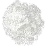 1LB Fiberglass for Cement Mortar Concrete Reinforcement Anti-Seepage and Anti-Cracking White Concret