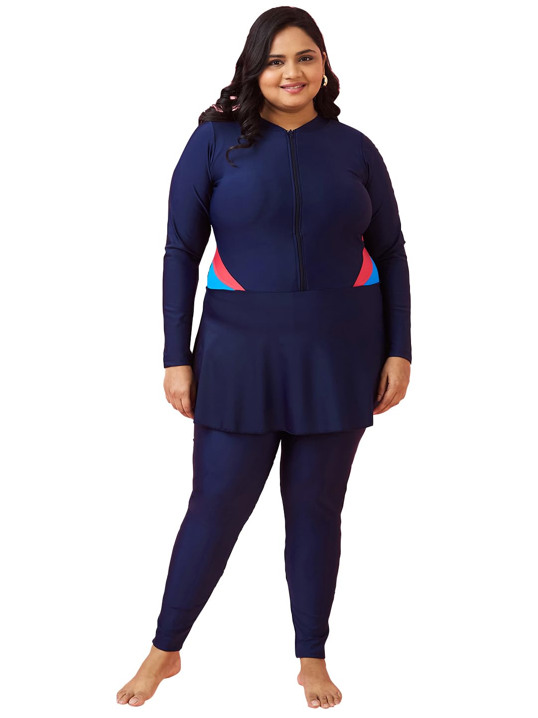 LYCOT Women Frock Style Full Sleeves Full Tights Pattern High Coverage Swimwear - Review, Price and Buying Guide