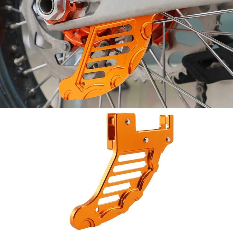 Protezione Disco Freno Posteriore Anteriore Per Ktm Exc Excf Sx Sxf Xc Xcf Exc-f 125 200 250 300 350 400 450 525 530 2003-2014 | IT - Foto 4