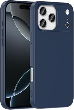 iPhone 17 Pro Max  le Uyumlu K l f Kamera Korumali Mara Lansman Kapak T38652 Lacivert