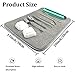 3 Pack Dish Drying Mat,Absorbent Microfiber Dishes Drainer Mats for Kitchen Counter Large Size 20 X 15 Inch,Dish Drying Pad(Beige/Grey/Blue)