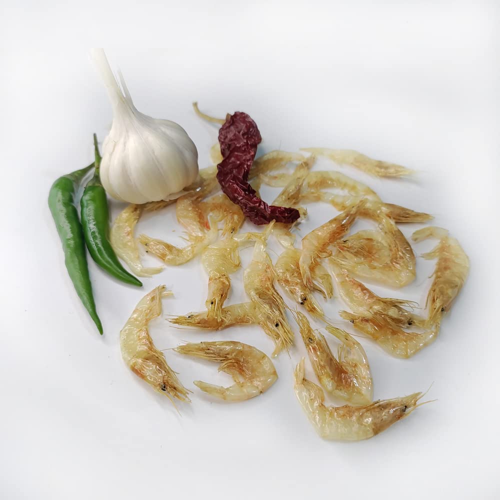 Dry Shrimp Seafood Dried Prawns Sundried 150 gram