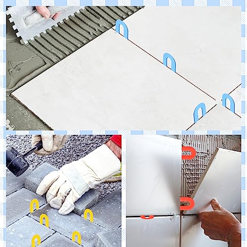 image for Jauyas Horseshoe Shim Tile Spacers 1/16 Inch Tile Spacers U Shape Plas